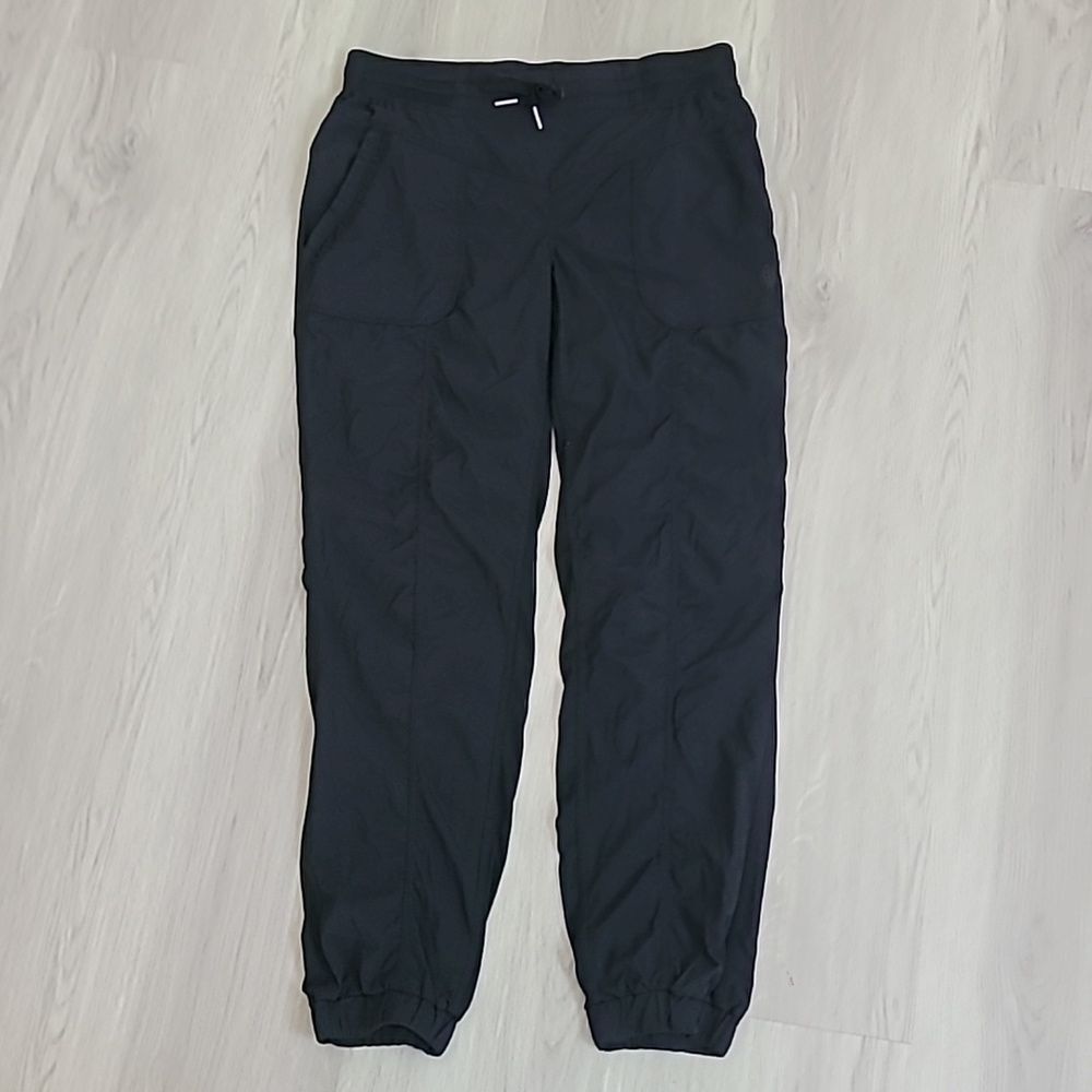 Indygena Maeto Pants Medium Joggers Hiking Drawstring Stretchy Black Gorpcore